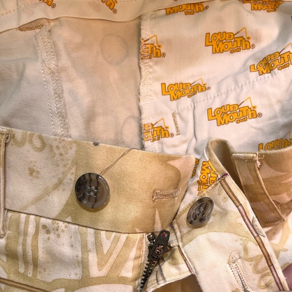 Loudmouth Golf - Men’s Size 44 - Golf Print Shorts - 97% Cotton - - Picture 3 of 14